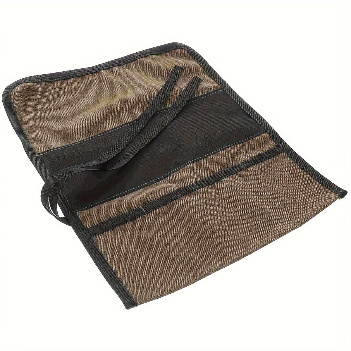 Tool storage bags, woodworking bags, wrench bags, tool canvas tool bags, practical handbags, tool bags, roll bags коричневый