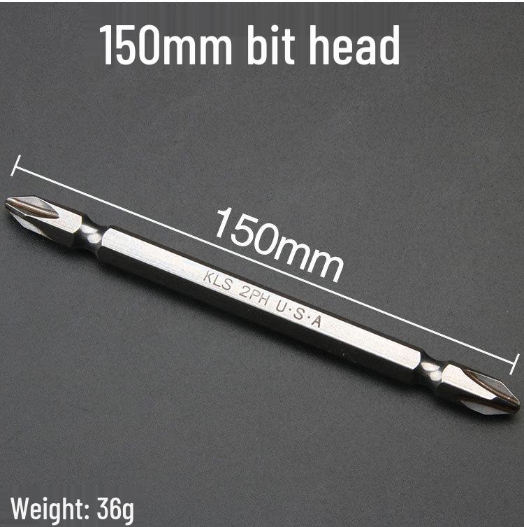 Cross Double-Head S2 Electric Screwdriver Bit with Strong Magnetism and Free Shipping