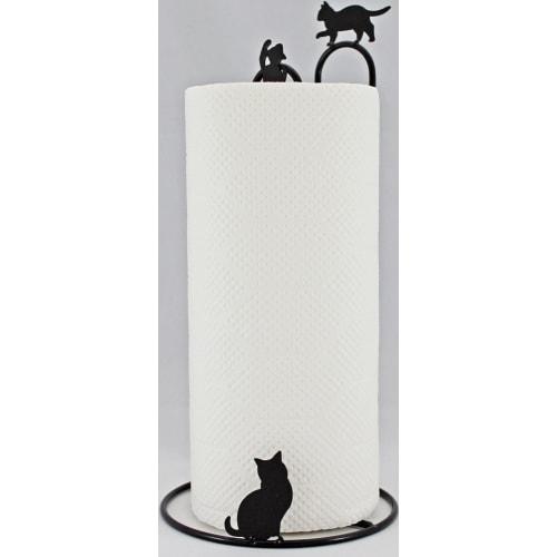 Nagashima Kitchen Paper Stand, Black Cat, RAKIAN, NS-CKP