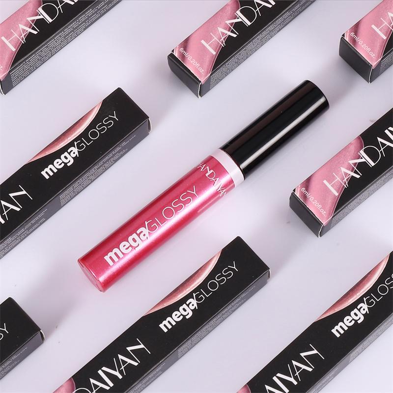 Pearlescent Fine Glitter Lip Glaze Long-lasting Moisturizing and Moisturizing Lip Gloss Liquid Lipstick Transparent Lip Oil