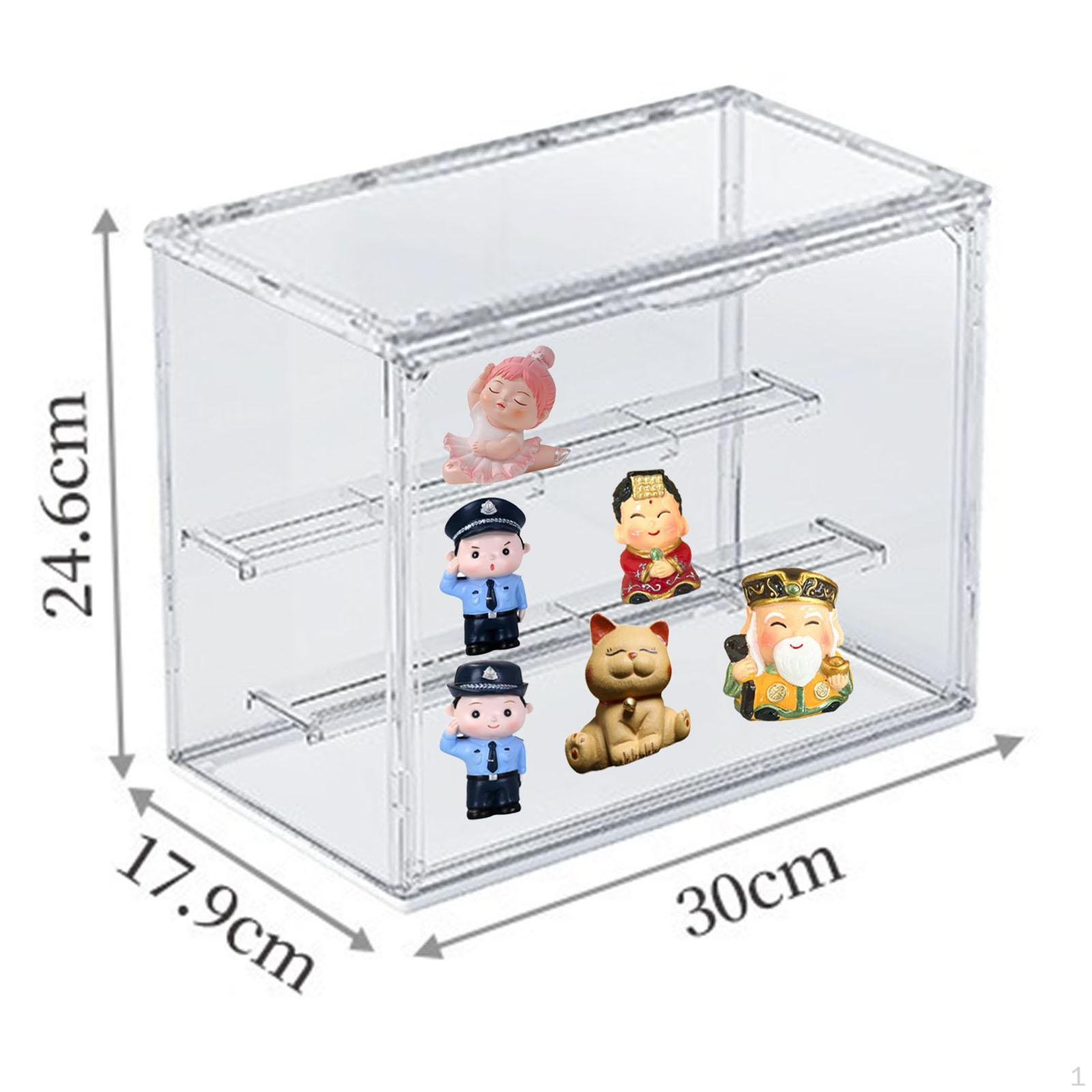 

Витрина для коллекционных предметов, полка для фигурок, сувениров, статуэток, кукол, пылезащитная дверь clear lid