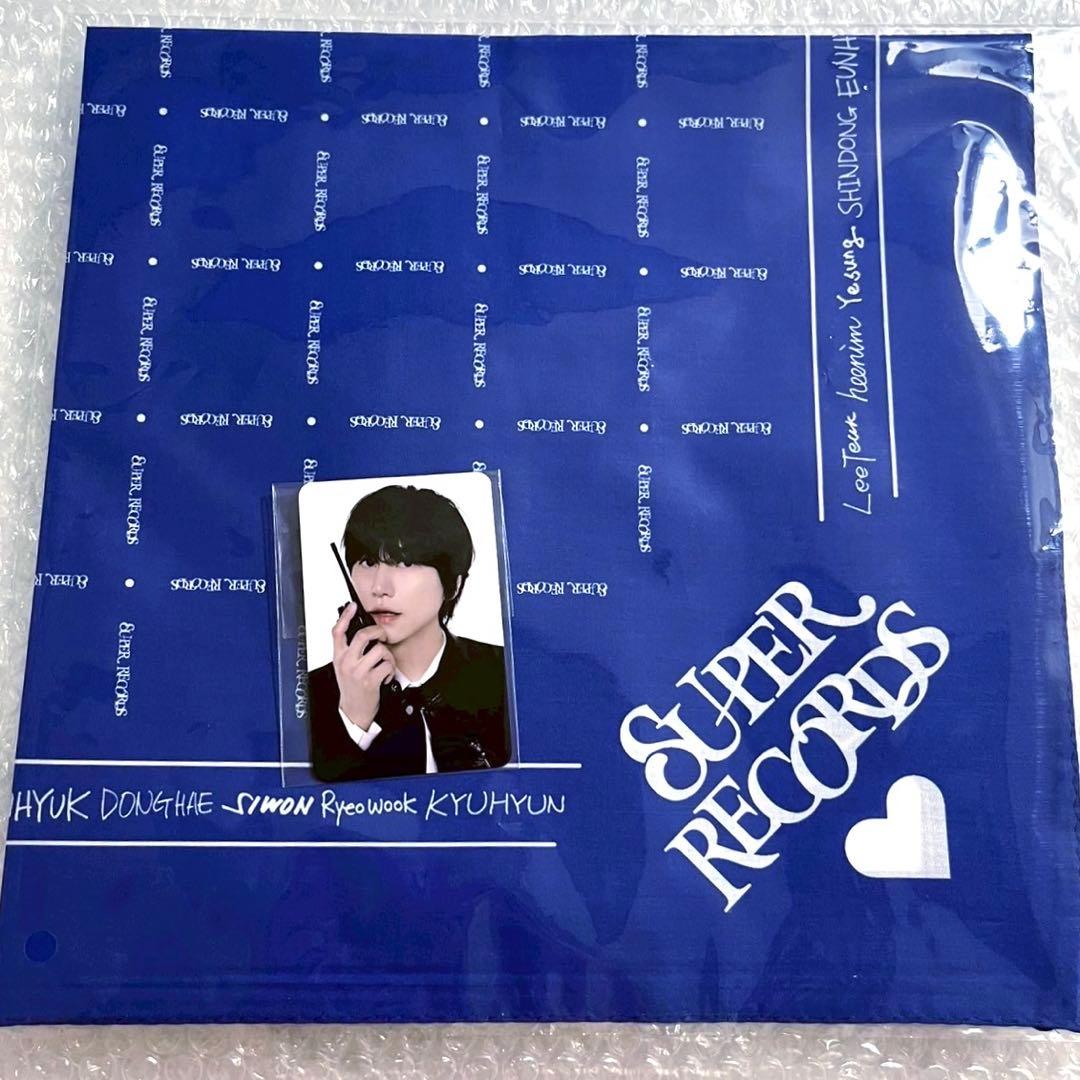 [Б/У] Super Junior SUPER RECORDS Бандана Фотокарточка Кюхён