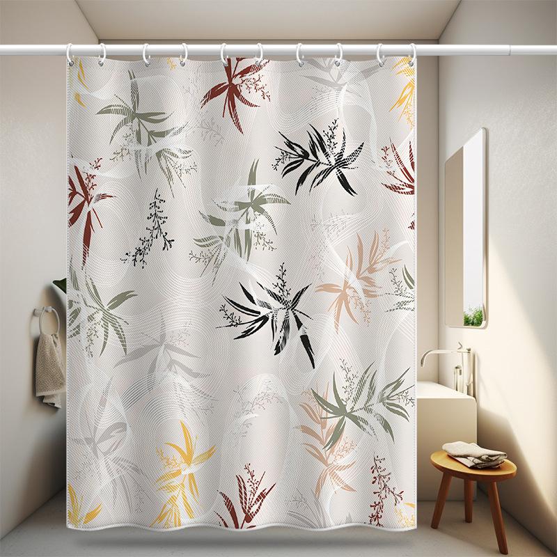 

Утолщенная водонепроницаемая занавеска для ванной комнаты, устойчивая к плесени, занавеска для душа, занавеска для душевой перегородки, занавеска для душа, занавеска для ванной комнаты, бесплатная перфорация 180x200