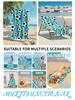 Durable Fade-Resistant Microfiber Football Beach & Pool Towel
