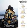 Bear Moon Customize Your Name Blanket Gift Personalized Blanket Comfortable Perfect for Office Nap Home Decor Sofa All-Season Use