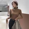 Women's Slim Korean Knitted Sweater - Versatile and Stylish for Autumn/Winter 2022