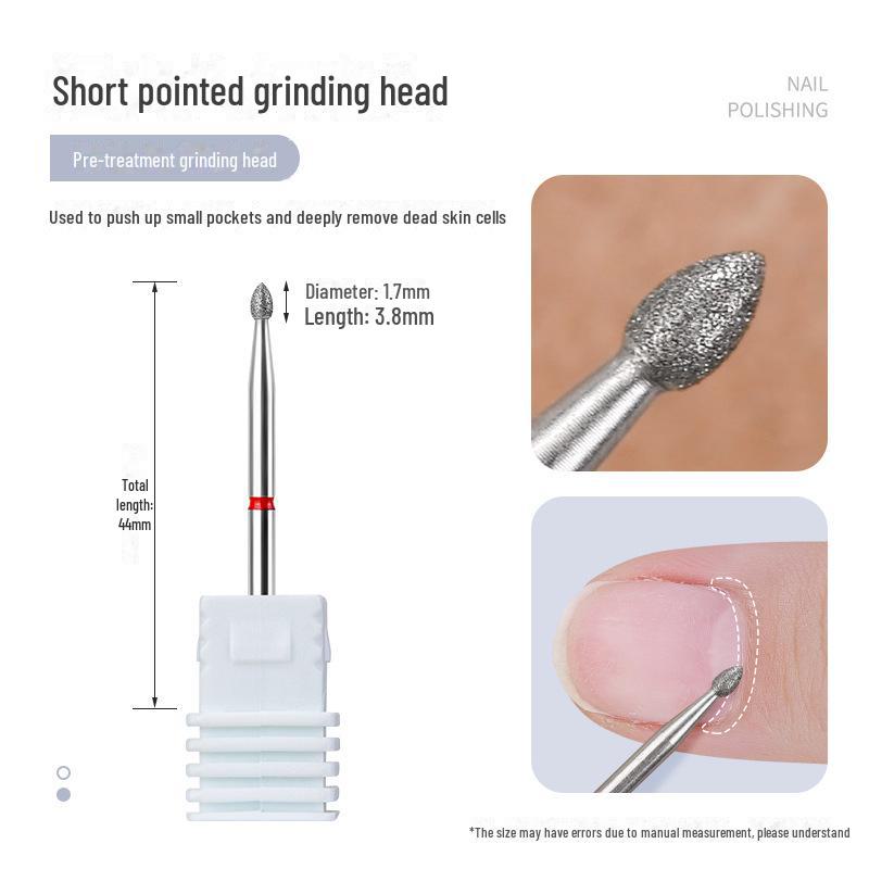 Russian Style Manicure Grinding Tool Set for Dead Skin Removal