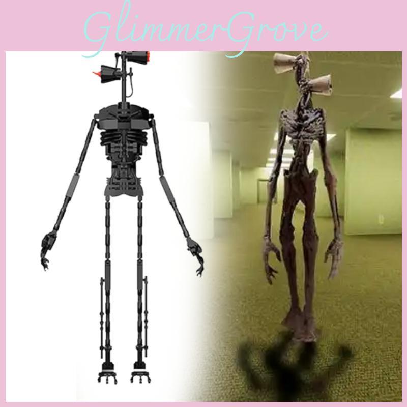 Town Game Terror Monster Siren Head Building Blocks Toys For Children Gifts