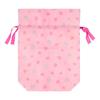Sanrio (SANRIO) Wrapping Bag Ribbon Bag Pink Heart Drawstring Type Present Birthday Christmas SANRIO 114383