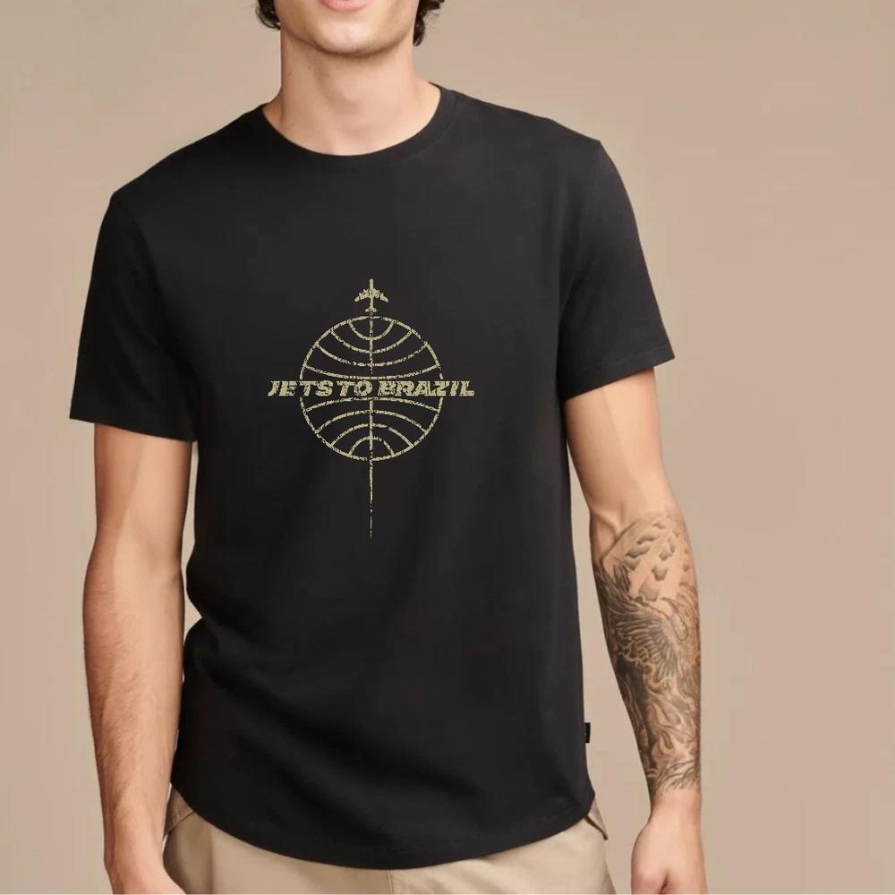 Jets to Brazil Take Flight 1997 Vintage Mens TShirt S