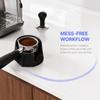 Black Espresso Tamping Station Anti Slip Portafilter Tamper Base for Ninja ES601 Coffee Bar Counter