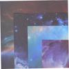 NOLITOY Set of Origami Starry Stylish Large Japanese Large Washi Night Paper Thousand Gift 100-Sheet Paper Watercolor, Sky, Space, Glitter, 15cm,