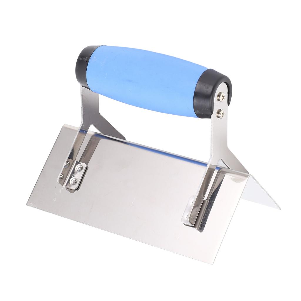 External Corner Trowel 90 Degree Right Angle Stainless Steel Plaster Concrete Finishing Tool for Wall Floor Projects