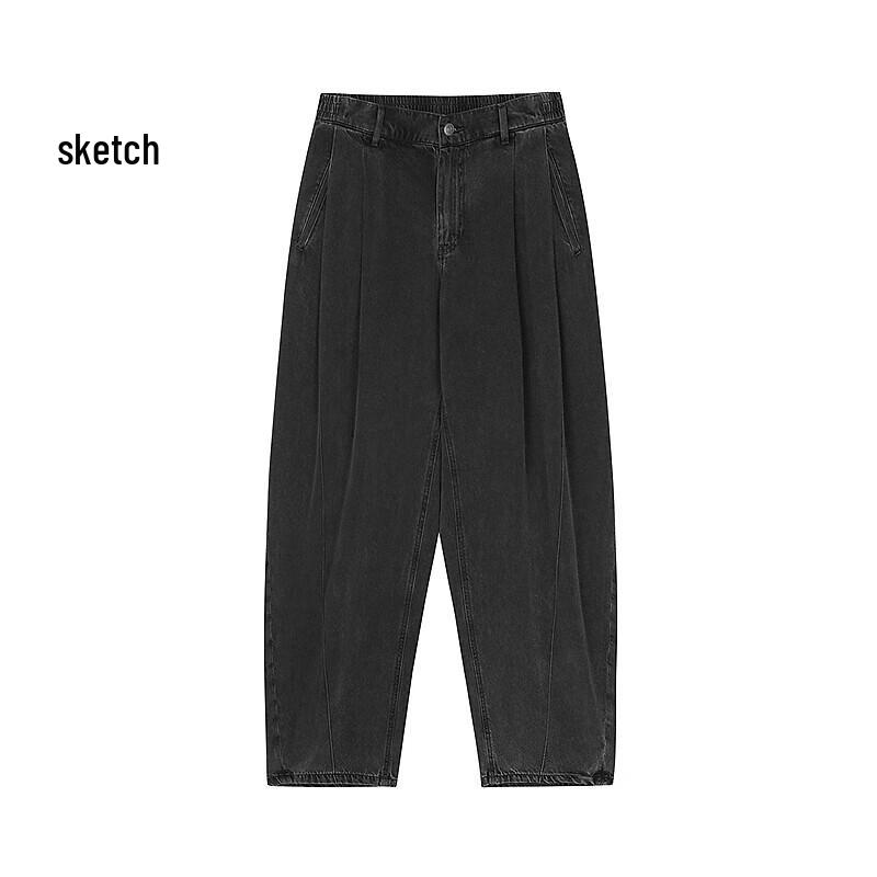 

CROQUIS Men s Denim Curved Leg Pants L