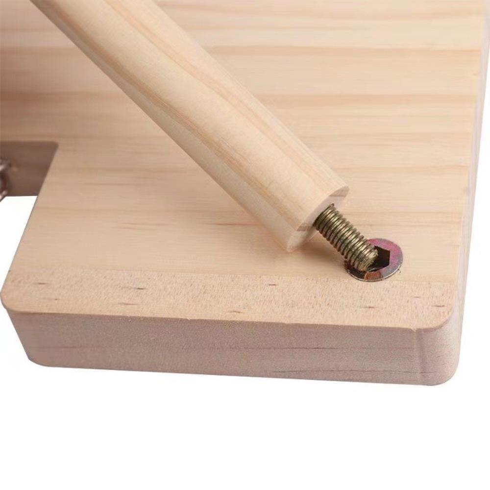 DIY Stairs Toy Jumping Board Hamster Pet Climbing Toy New Wooden Ladder Platform  for Small Pets