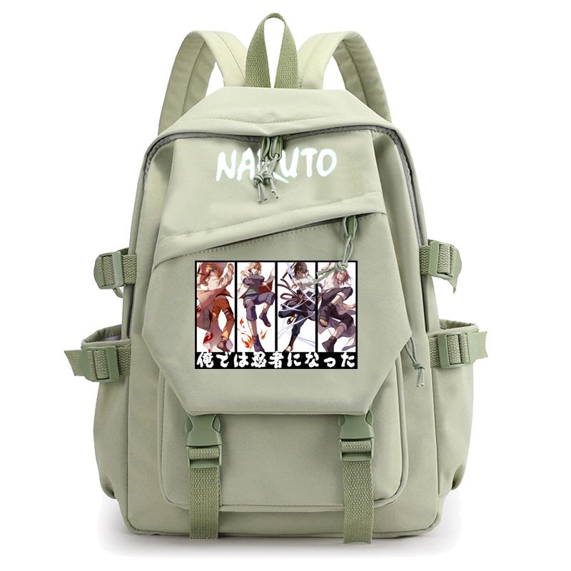 Anime-bedruckter Rucksack für Teenager und Mädchen, Rucksack für den Schulanfang, Aufbewahrungstasche mit großer Kapazität, niedliche Cartoon-Büchertasche, Geschenk für Kinder