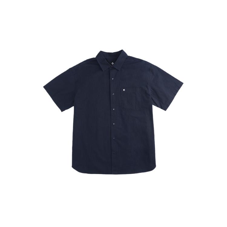 Converse Shirts Men s Blue Polo Collar Moderate MCH601-695 XL