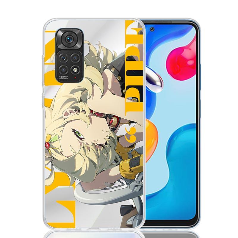Zenless Zone Zero ZZZ Phone Case For Xiaomi Redmi Note 15 14 13 12S 12 Pro Plus 11S 11E 11 11T 10S 10 Art Soft Pattern Cover Red
