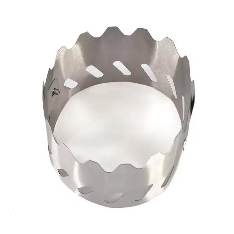 

Портативный ветрозащитный экран, подходящий для спиртовой горелки, ультралегкая стойка-подставка, ветрозащитный экран, товары для кемпинга, пеших походов, кемпинга