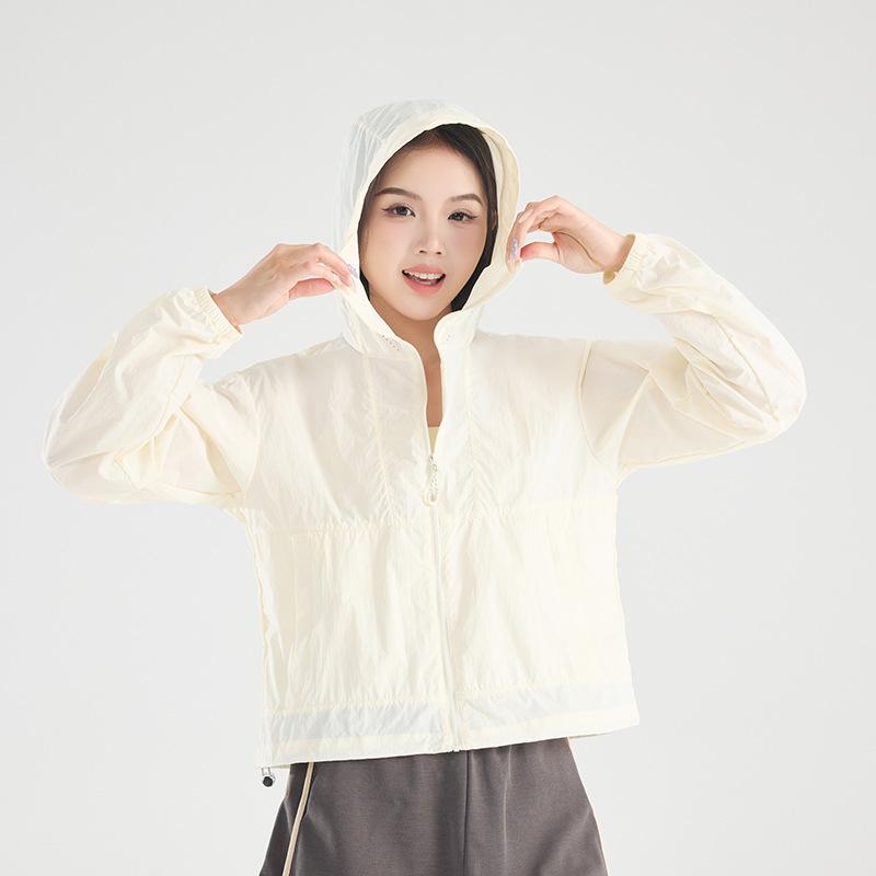 1011 New Sunscreen Clothes Women's UV Protection Loose Thin Huge Good-looking Coat Men's and Women's Sunscreen Tops