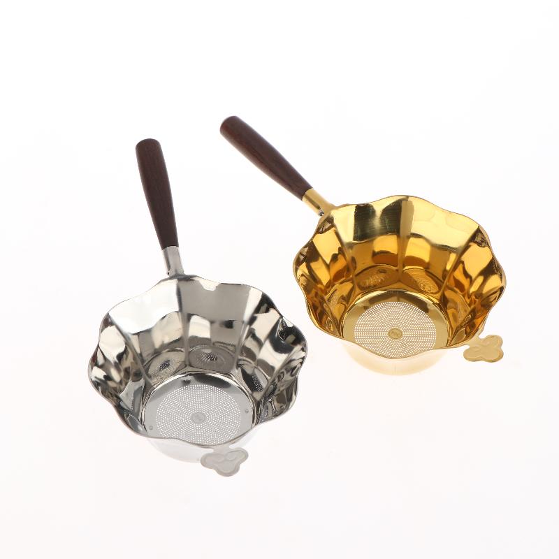 Hammer Patterned Fish Tea Strainer Tea Accessories Metal Tea Filter Mesh Alloy Separator Kitchen Accessories