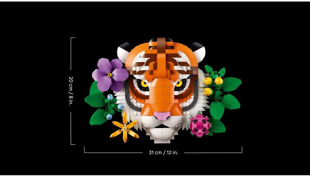 LEGO конструктор рация Art Fauna Collection – Тигр (31217)