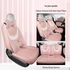 2023 Wuling Bingo Cute Cartoon Car Seat Covers for Women - Winter & All-Season Full Surround Cushion.
