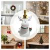 Christmas Refillable Lotion Bottle Bathroom Hand Soap Dispenser Shampoo  Bottle Dish Soap Dispenser With Pump for Home Apartment