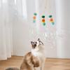 Cute Cat Accessories Cat Swing Toy Kitten Teaser Wand Door Hanging Cat Toy Interactive Cat Toy