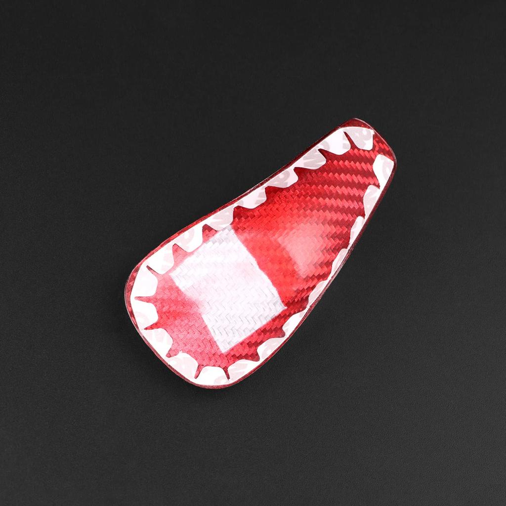 AIRSPEED Gerçek Sert Karbon Fiber Araba Vites Topuzu Başlığı Kapağı Subaru için Direksiyon Simidi Şık Özel İç Panel Bantlı