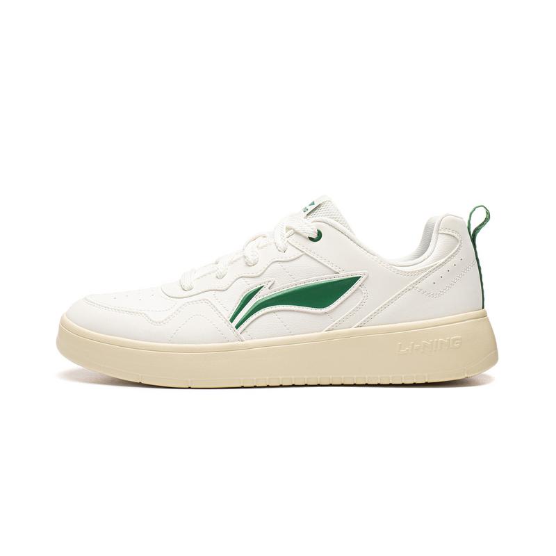 Li Ning Casual Shoes Men s Low Top Mist White/Verdant Green AGCW489-4 39