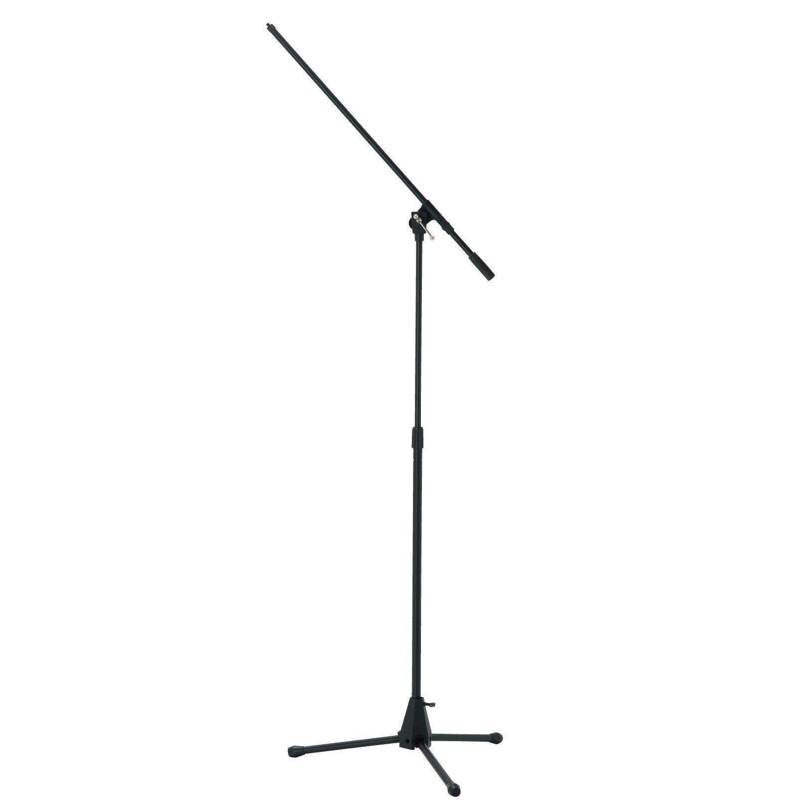

Kikutani MS-203B Boom Microphone Stand, Black, Compatible with Straight Stands