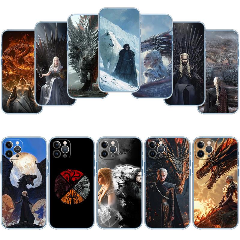 Dragon Mother Transparent Phone Case for Motorola Moto G10 G20 G30 G31 G32 G34 G35 G41 G42 G50 G51 G52 G55 G60 G60S
