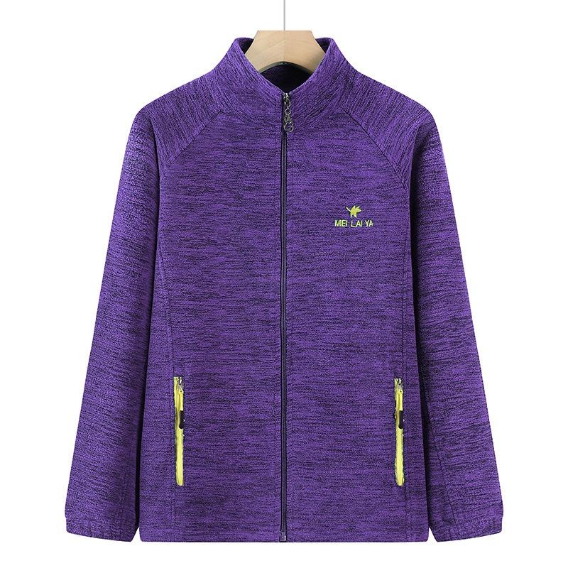 

Флисовая куртка женская-0 Женский свитер Повседневный спортивный топ 5XL (recommended 155-82.5 kg)