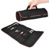S8 Multifunction Pouch Holder Roll Up Storage Bag for Handle Repairing Tool(black)