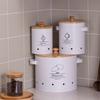 Carbon Steel Garlic Storage Bin with Lid Garlic Keeper Potato Storage Container  Pantry