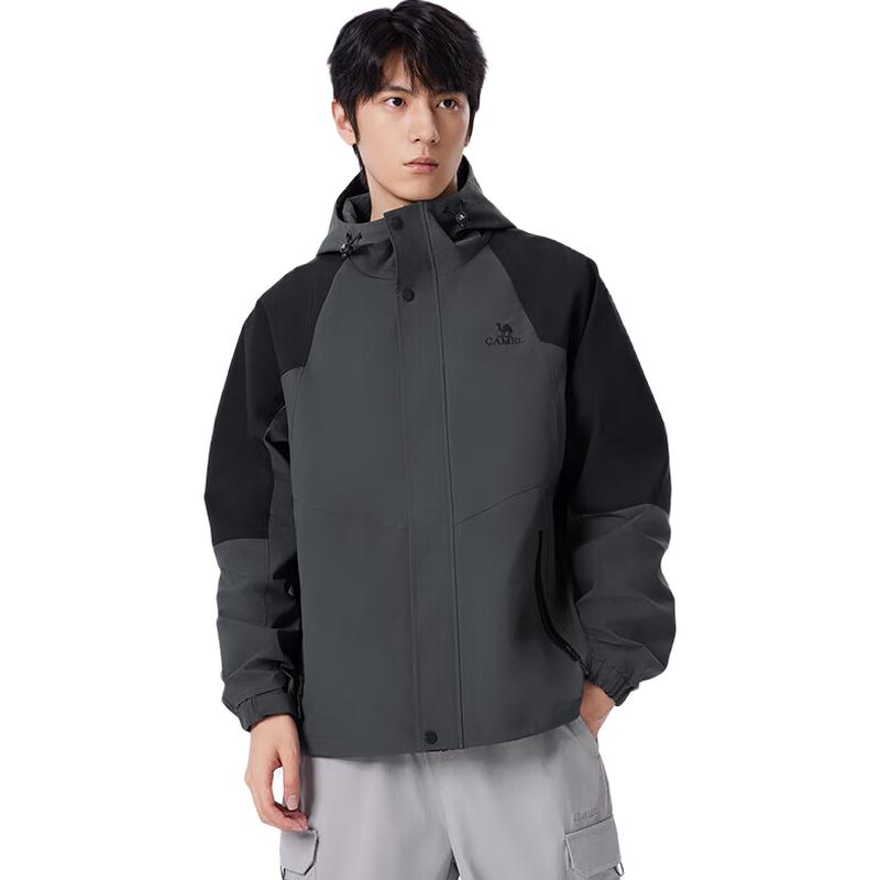 Camel Unisex Outdoor Windproof Jacket