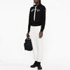 Moncler Solid Color Logo Patch Cuffed Knit Sweatpants Women bottoms I10938H00002899WC033
