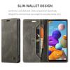 Premium Vintage Leather Wallet Case with RFID Blocking for Samsung Galaxy A21s - Elegant Flip Cover with Card Holder Shockproof Protection (4 Colors)
