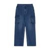 New MLB New York Yankees Jeans Men's Indigo 3LDPM0444-50INS