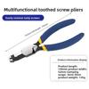 Metal Sliding Pliers Non-Slip Jaws Multifunctional Nail Removal Pliers Unique Design Combination Pliers Woodworking Repair