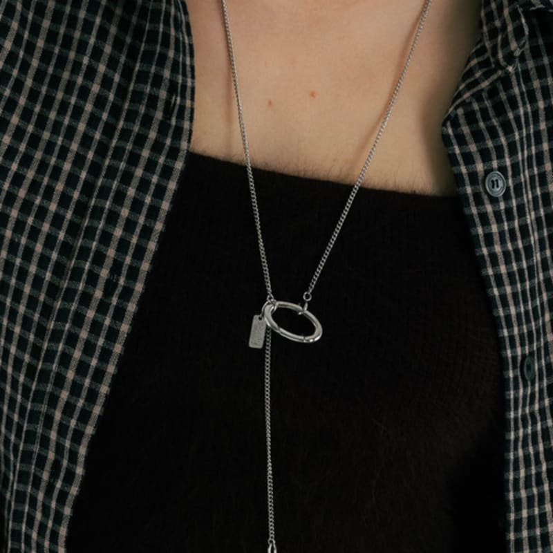 

Pearlymore Simple Oval Pendant Necklace_PM24N017WT free