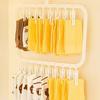 Practical Rotating Hook Drying Rack Space Efficient Drying Rack for Small Items in Bedrooms Bathrooms and Closets