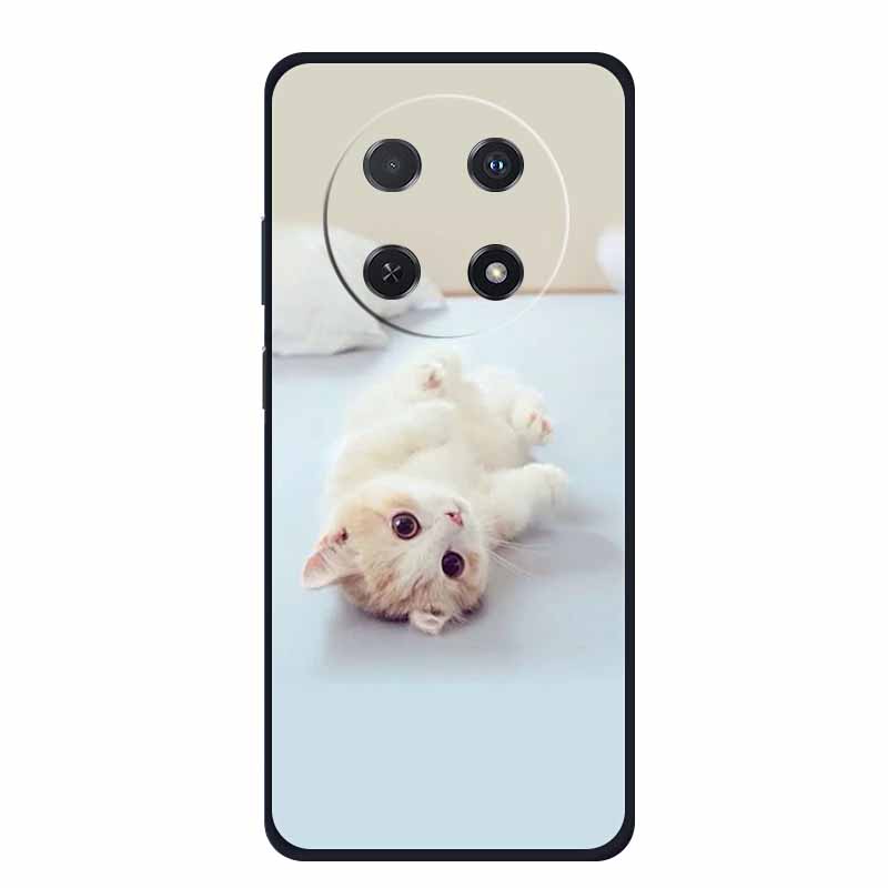 Phone Case For Huawei Nova 14i Back Cover Case Shockproof Black Silicone Soft Funda Para For Huawei Nova 12i Y91 13i Case Coque