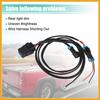 Back Up Reverse Light Wiring Harness Kit with Waterproof Relay for Polaris for Ranger 1000/ XP 1000 2018 2019 2020 2021 3-Seat and Crew Replacement