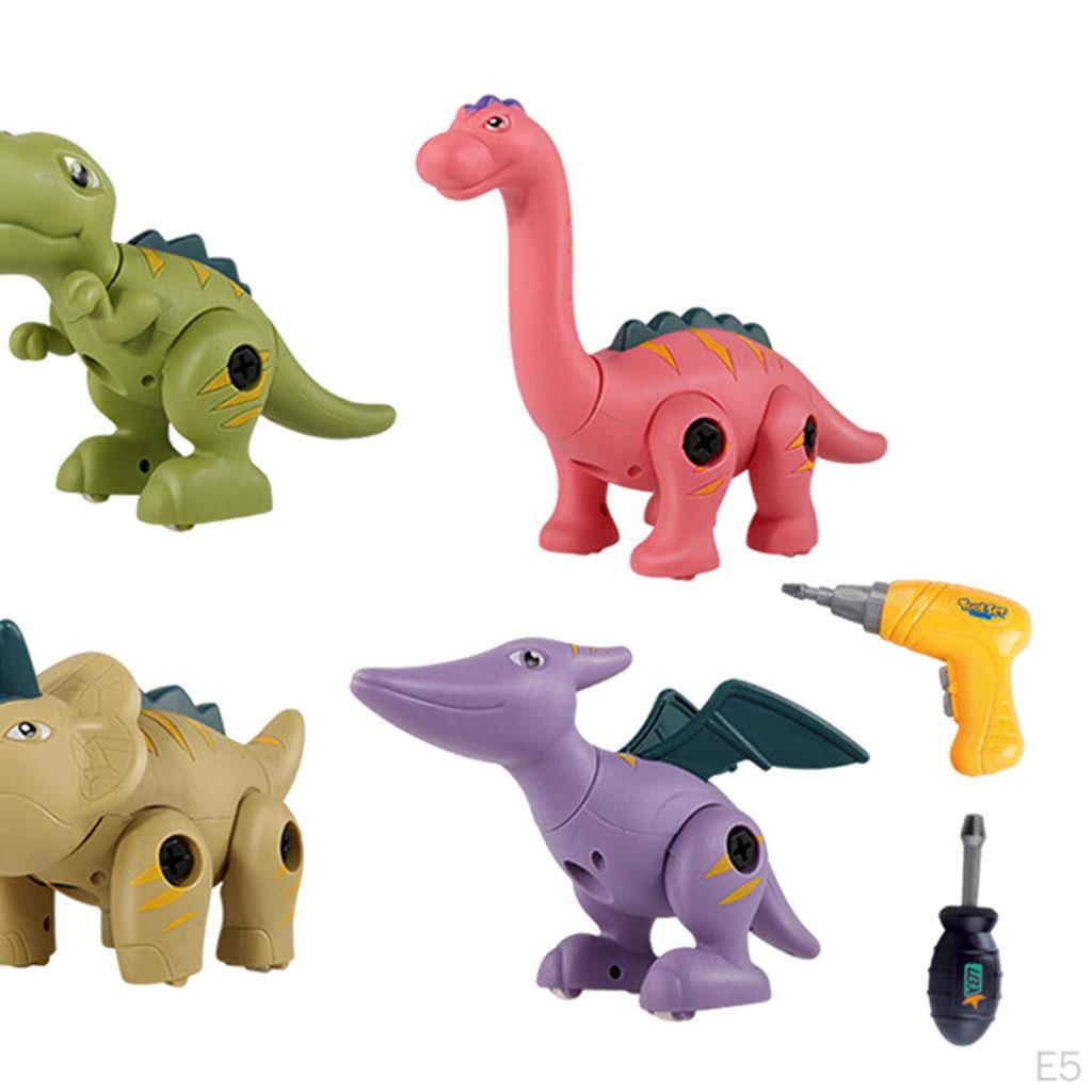 Dinosaur Children Dino Building Toy Set for Boys And Girls Rod Playset Learning Gifts