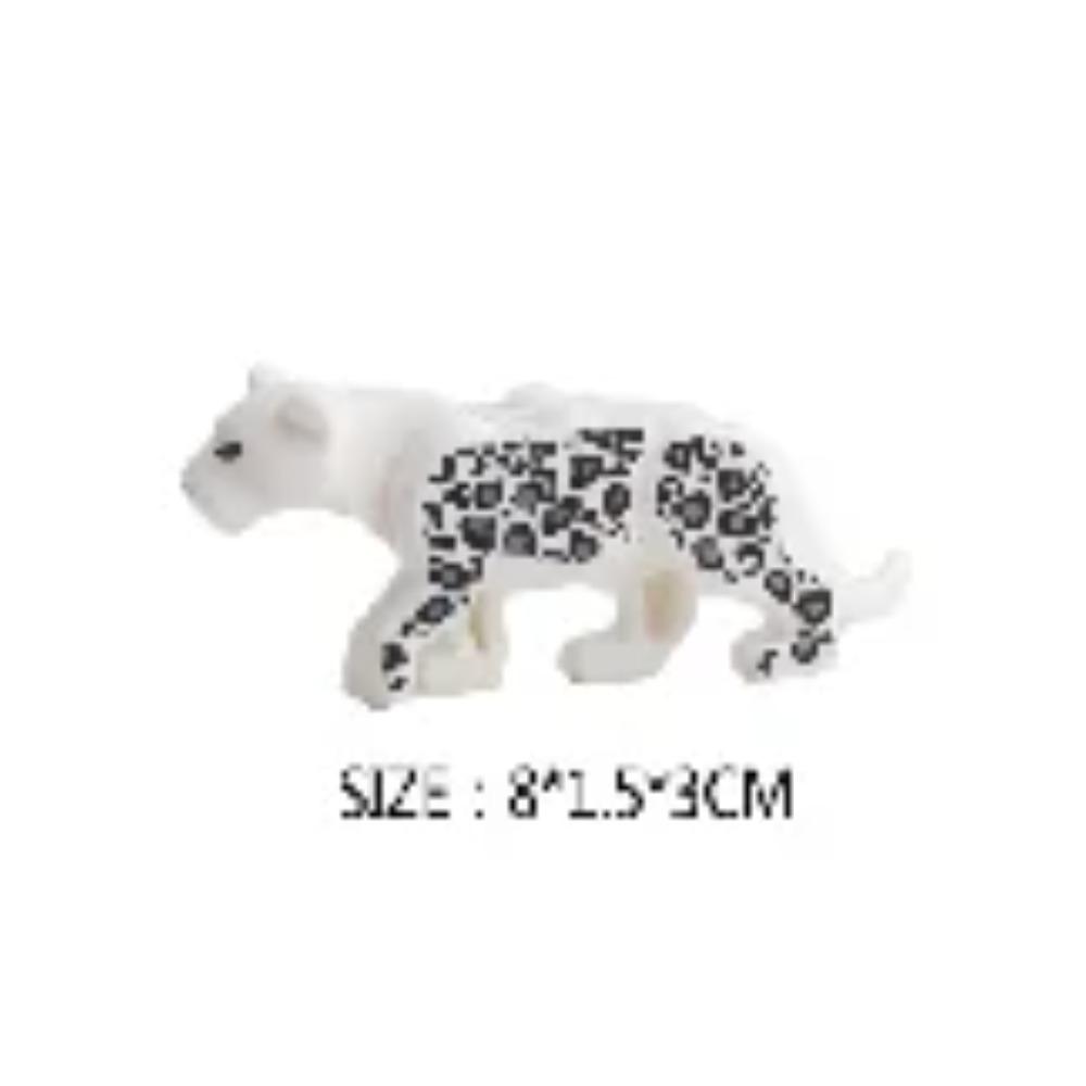 Animal Building Blocks City Small Large Ornaments Panda Dog Sheep Pig Cow Zoo Deer Mount Crocodile Tiger Wolf Eagle Boy Gift Toy