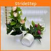 Flower Rose Artificial Flowerpot Green Plant For Wedding Party Prop Decoration