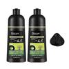 Shampoo Yaguan Herbal Black Dew, Shampoo Tinta para Cabelo Preto 3 em 1 Coloração Capilar