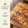Challenges Wooden Tangram Puzzle Interactive Jigsaw Puzzle Board  Kindergarten Kids